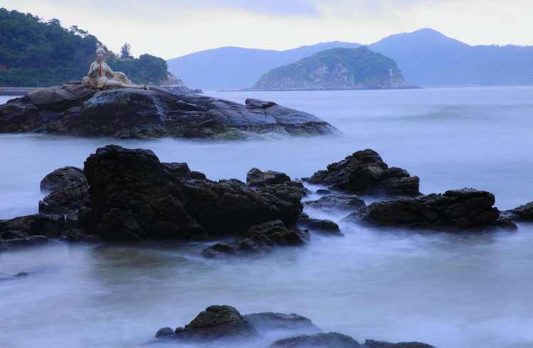广东江门海边旅游景点