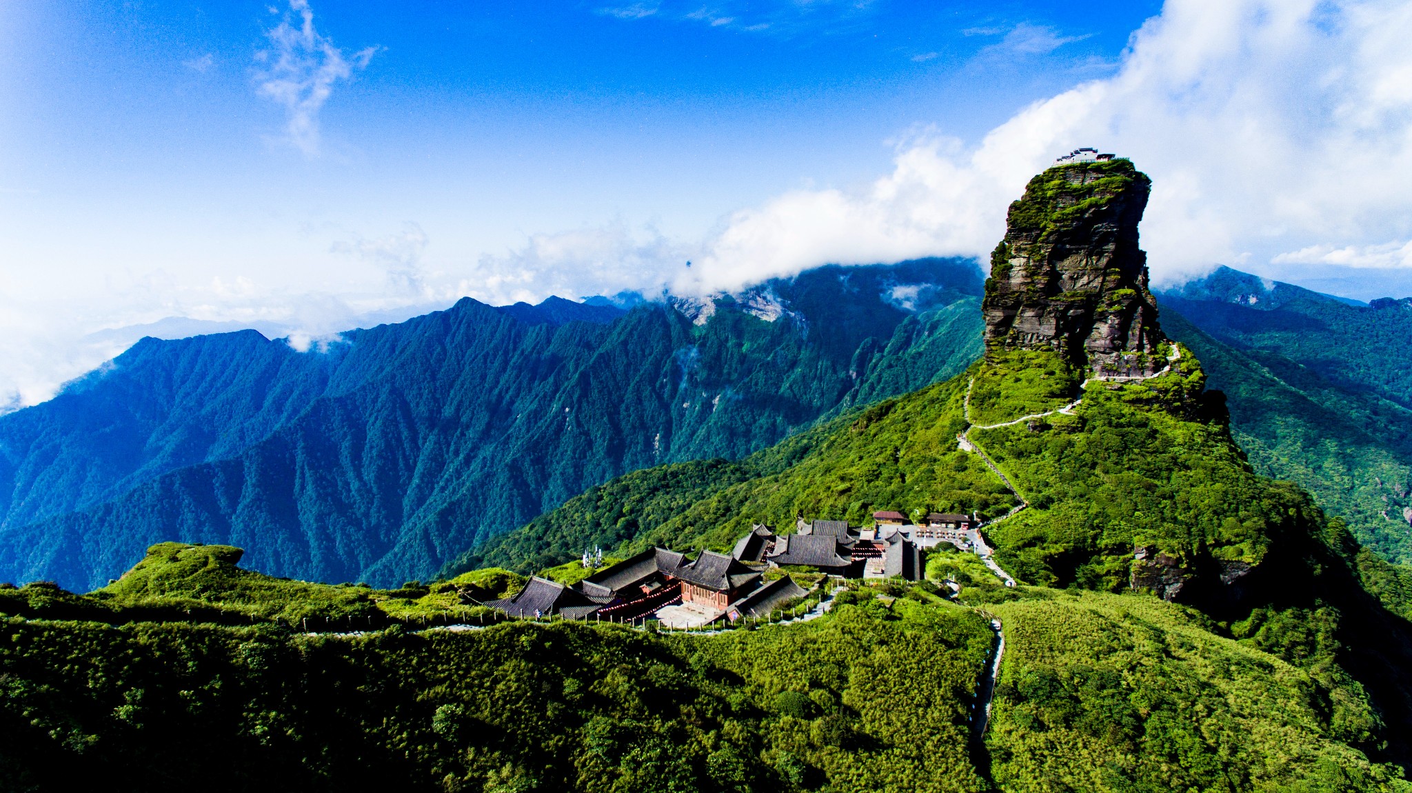 贵州风景图片梵净山,贵州梵净山美景图片_大山谷图库