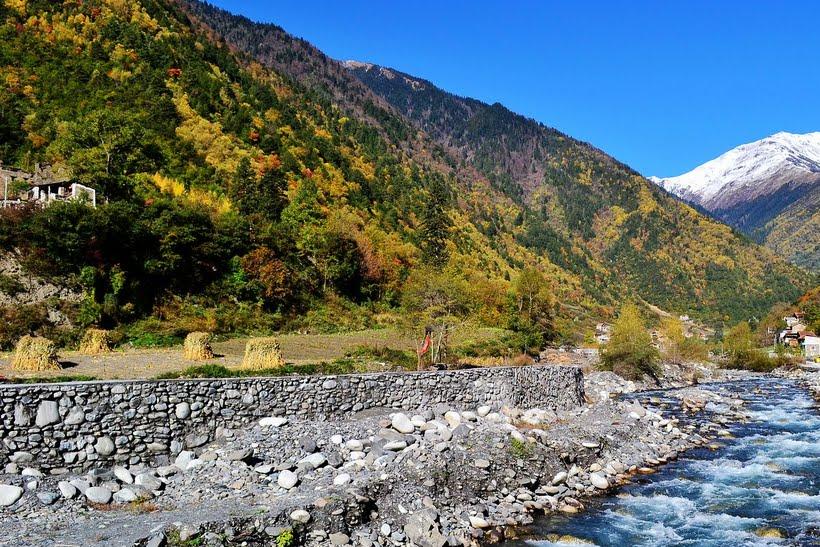 米亚罗风景区海拔图片