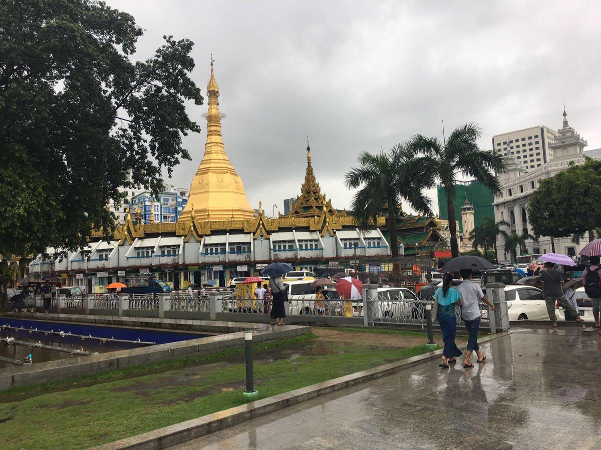 缅甸风景 现场图片图片